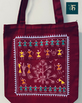 Tote bag with base