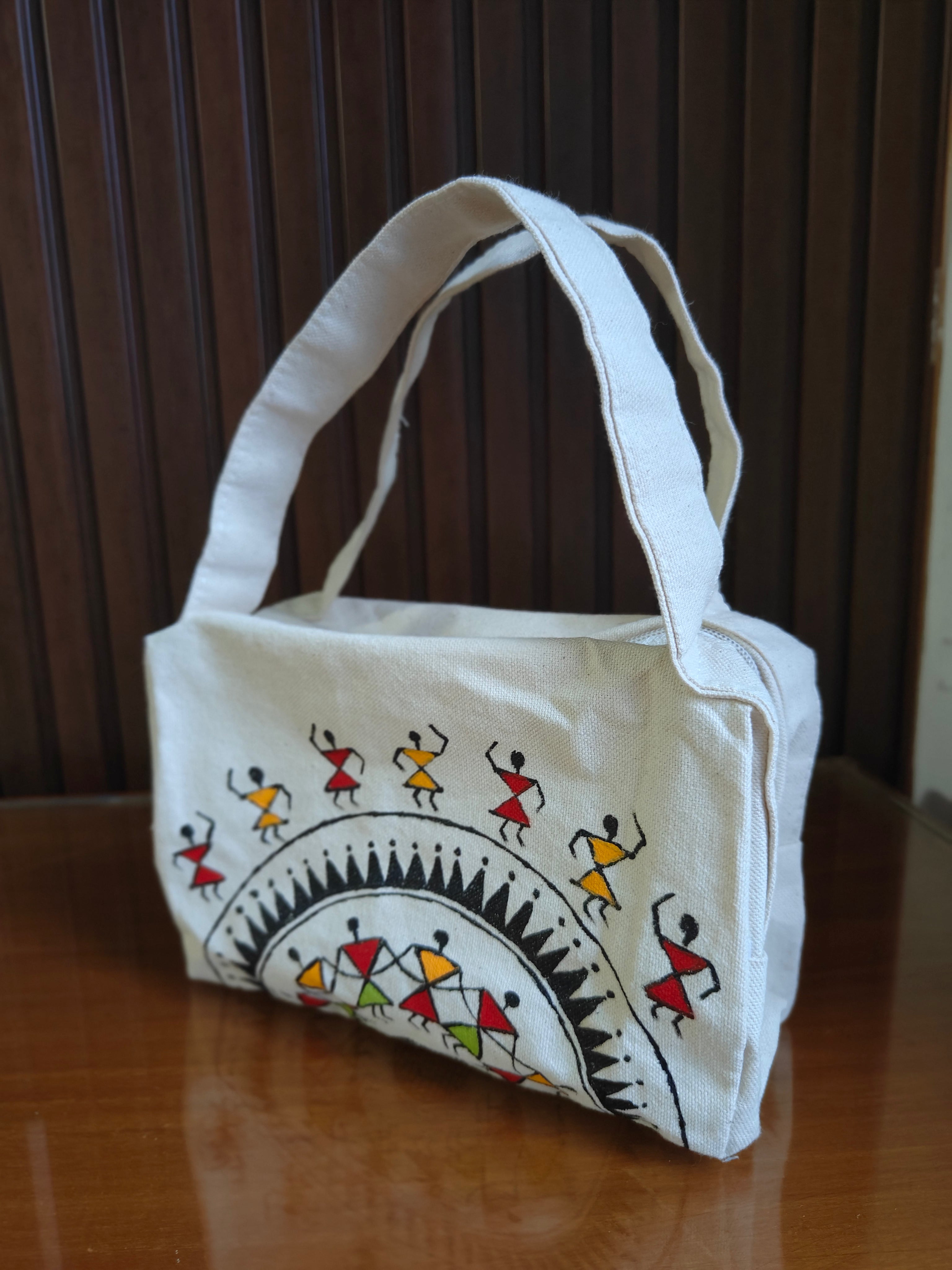 Canvas Pouch with belt